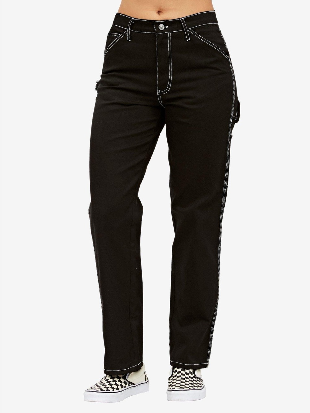 Women Black Dickies Jeans